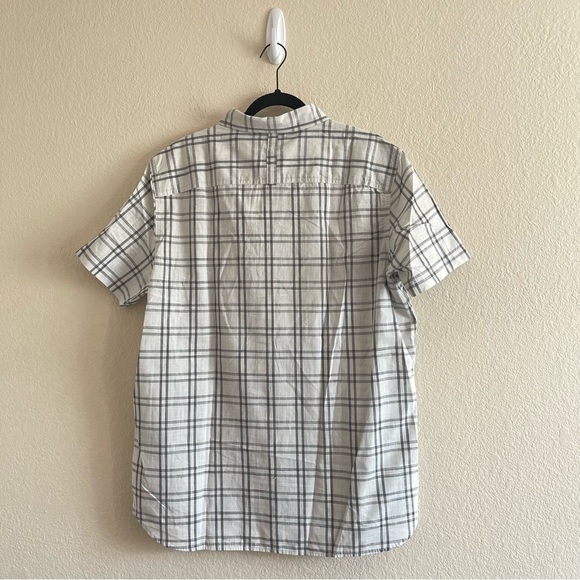NWT The North Face Hammetts Shirt II Tin Grey Check Plaid Button Down Mens Large - Picture 4 of 12